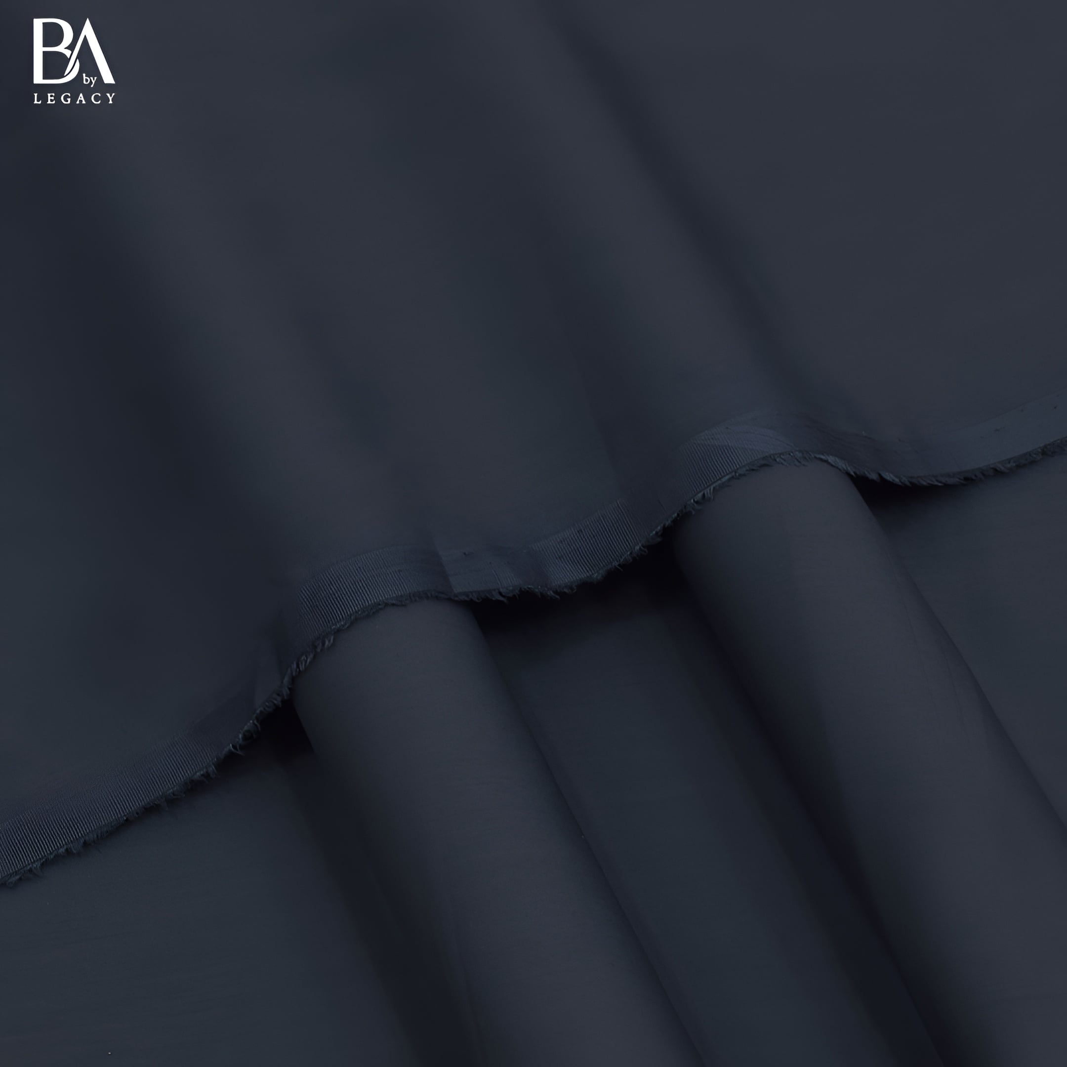 Zauq Fabric 06 unstitched fabric shown in soft folds.